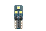 Світлодіодна лампа Т10 W5W 6SMD 3030 200Lm 12V Біла з обманкою