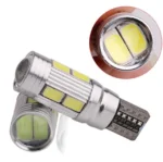 Світлодіодна лампа Т10 W5W 10SMD 5630 12V Біла з обманкою - Зображення 3