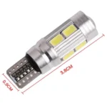 Світлодіодна лампа Т10 W5W 10SMD 5630 12V Біла з обманкою - Зображення 2