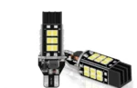 Світлодіодна лампа T15 W16W W2.1x9.5d, W16W, 921 24SMD 2835 з обманкою - Зображення 2