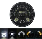 Світлодіодні фари 7 дюймів Білий DRL лівий і правий показник повороту комплект - Зображення 2