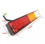 Автомобільний світлодіодний стоп-сигнал 12В поворотники/габарити задній Led ліхтар стоп причепа стоп газель - Зображення 3