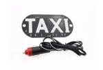Табличка TAXI світлодіодна Зелений в прикурювач - Зображення 2