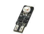 Автомобільні світлодіодні RGB 2W LED лампи з цоколем T10 W5W  (18 режимів) - Зображення 2