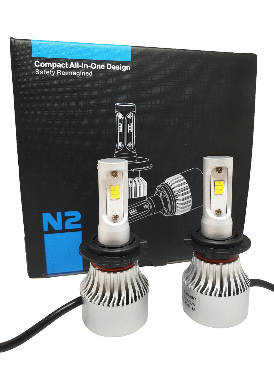 2926518797_avtomobilni-svitlodiodni-lampi Автомобільні світлодіодні лампи з цоколем H7, модель N2 - Зображення 1