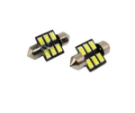 Світлодіодна лампа C5W Festoon 5630 6SMD 12 V 31 мм Біла