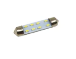 Світлодіодна лампа C5W Festoon 8SMD 3014 12V 41мм Білий