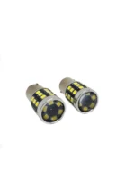 Світлодіодна лампа з цоколем 1 156 BA15s P21W 33 SMD 2835 12V Біла з лінзою - Зображення 3