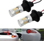 Денні ходові вогні  3157 31SMD 3030 Білий / Червоний Подвійний