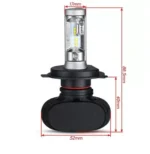 Світлодіодна лампа LED Moto H4, модель N1 1шт - Зображення 3