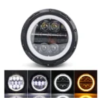 Універсальні світлодіодні led фари 7 дюймів Led DRL LED фари оптика Ніва Ваз Газ Ваз Honda 2101 DRL ДХО