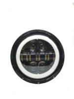 Універсальні світлодіодні led фари 7 дюймів Led DRL LED фари оптика Ніва Ваз Газ Ваз Honda 2101 DRL ДХО - Зображення 2