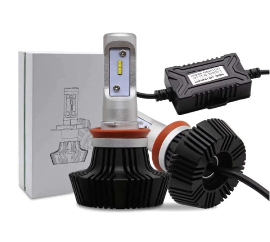 3074092985_avtomobilni-svitlodiodni-lampi Автомобільні світлодіодні лампи з цоколем H11 H9 H8 LUXEON-ZES - Зображення 1