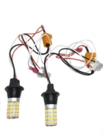 Світлодіодна лампа Т15 W16W 54SMD 2835 Жовта Біла