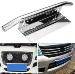 Кронштейн для кріплення додаткових фар, Led балок над номерним знаком з трубою нержавіюча сталь - Зображення 5