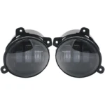 Світлодіодна балка Led ПТФ протитуманна фара. Діодні птф Лада Каліна, Грант Lada Granta Білий Жовтий - Зображення 7