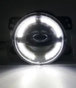 Світлодіодна противотуманная балка, додаткова фара Led кругла з розміром і ангельськими глазками 4 дюйма - Зображення 3