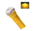 Світлодіодна лампа Т5 (W1,2W W2x2,6d) 1 SMD 5050 24V Жовта