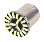 Світлодіодна лампа з цоколем 1156 BA15s P21W  19SMD 4014 12V Білий - Зображення 2