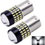 Светодиодная лампа с цоколем 1156 78 SMD 3014 12V з лінзою і драйвером ПРЕМІУМ Белый - Зображення 4