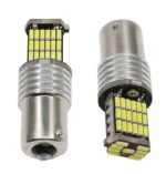 Светодиодная лампа с цоколем 1156 45 SMD 4014 12V Белый - Зображення 2