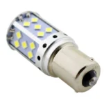 Светодиодная лампа с цоколем 1156 BA15s P21W 35 SMD 3030 12V з обманкою Белый - Зображення 2
