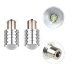 Світлодіодна лампа з цоколем 1156 BA15s P21W 5W 1 CREE лінза 12V Біла