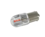 Світлодіодна лампа з цоколем 1156 BA15s P21W 6 SMD 3030 12V Червона - Зображення 3