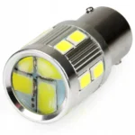 Світлодіодна лампа з цоколем 1156 BA15s P21W 16SMD 5630 12V Білий з драйвером