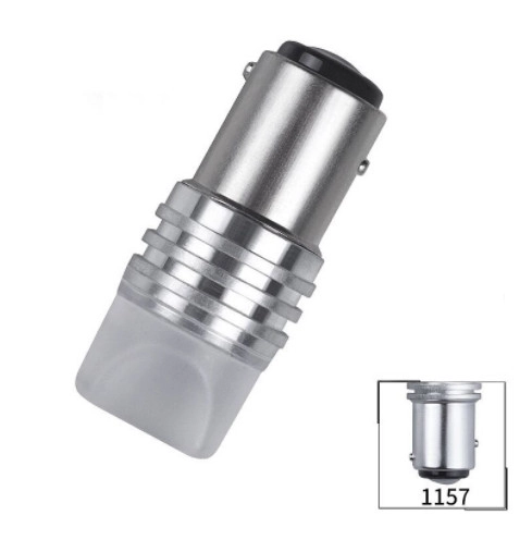 3201572579_svitlodiodna-lampa-z Світлодіодна лампа з цоколем 1157 BAY15d P21 / 5W 9 SMD 2835 12V Біла - Зображення 1