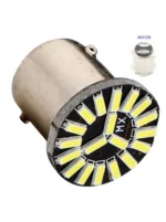 Світлодіодна лампа з цоколем 1157 BAY15d P21/5W  19 SMD 4014 12V Біла - Зображення 5