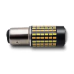 Двоколірна світлодіодна лампа з цоколем BAY15d P21W/ 5 120SMD 3014 12V Білий Жовтий - Зображення 4