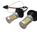 Світлодіодна лампа з цоколем 3157 (Т25) 119SMD 2016 Білий Жовтий з обманкою - Зображення 3