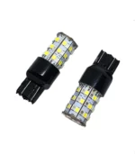 Двоколірні світлодіодні лампи Led 7443 W21/5W W3x16q 60SMD 2835 12V Білий Жовтий - Зображення 3