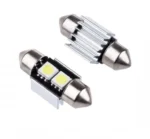 Світлодіодна лампа C5W Festoon 2 SMD 5050 12V 31мм Біла з радіатором
