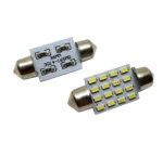 Світлодіодна лампа C5W Festoon 16 SMD 3014 12V 36мм Білий