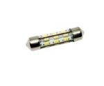 Світлодіодна лампа C5W Festoon 24 SMD 3014 12V 36мм Білий - Зображення 2