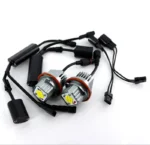 LED маркери для ангельських глазок на BMW E39 E53 E60 E61 E63 E65 E66 E87 525i 530i xi 545i X3 M 80W CREE Білий - Зображення 5