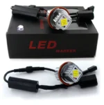 LED маркери для ангельських глазок на BMW E39 E53 E60 E61 E63 E65 E66 E87 525i 530i xi 545i X3 M 80W CREE Білий - Зображення 2