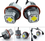 LED маркери для ангельських глазок на BMW E39 E53 E60 E61 E63 E65 E66 E87 525i 530i xi 545i X3 M 80W CREE Білий - Зображення 4