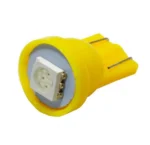 Світлодіодна лампа Т10 W5W 1 SMD 5050 12V Жовта