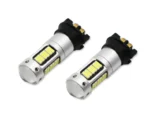 Світлодіодна лампа з цоколем PW24W 30SMD 4014 Біла