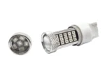 Світлодіодна лампа 7440 T20 W21W W3x16d 66SMD 2835 12V з драйвером Жовта