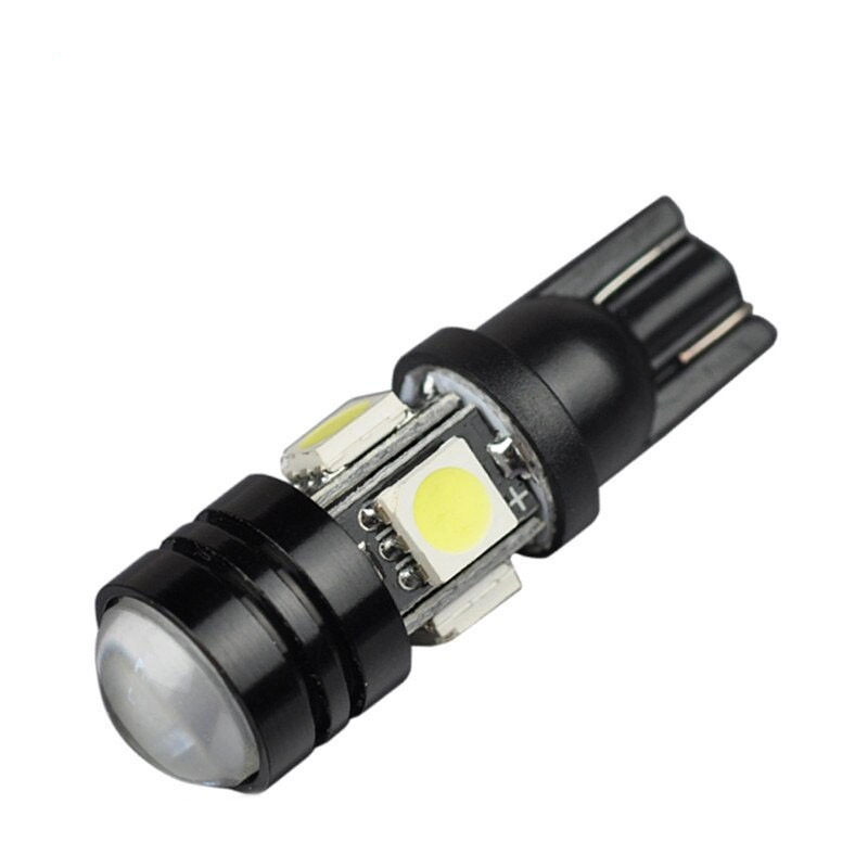 3258385532_svitlodiodna-lampa-t10 Світлодіодна лампа Т10 W5W 4 SMD 5050 + 1.5w led 12V Біла - Зображення 1