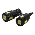 Світлодіодна лампа Т10 W5W 6SMD 5630 12V Біла - Зображення 3