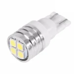 Світлодіодна лампа Т10 (W5W) 4SMD 3535 з драйвером 12V Білий