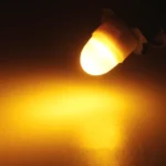 Светодиодная лампа Т10 (W5W) 2SMD 2835 керамическая 12V Жовта - Зображення 5