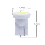 Світлодіодна лампа Т10 W5W COB 12V Білий - Зображення 2