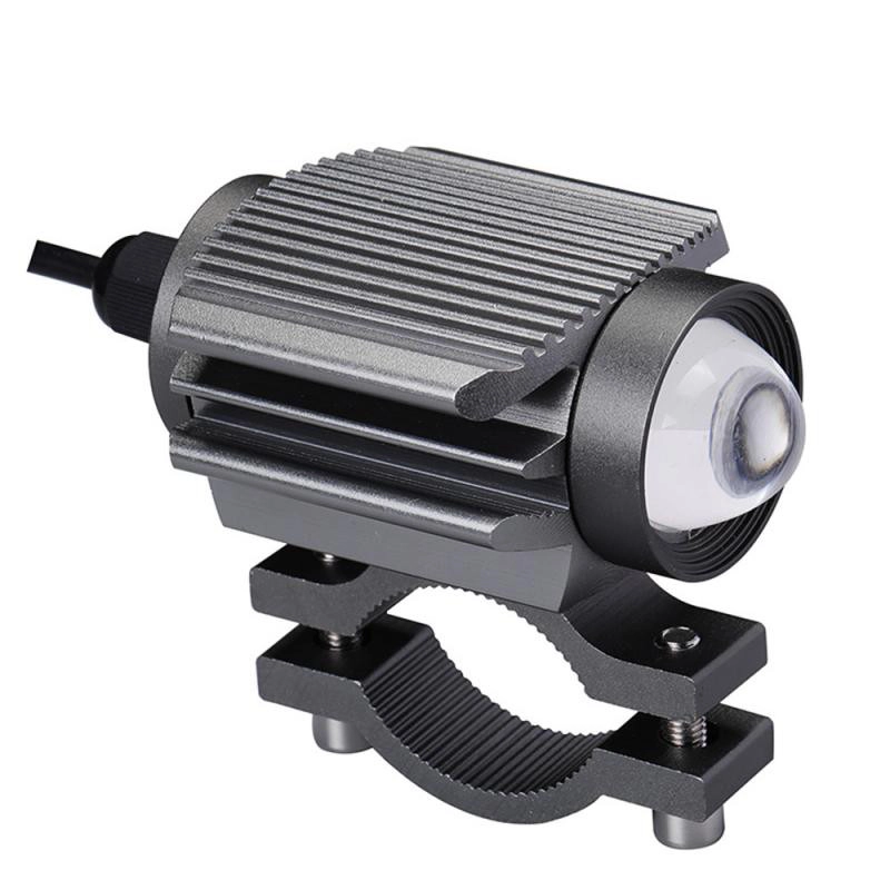 3274561215_svitlodiodna-dvokolirna-fara Світлодіодна двоколірна фара Moto LED Mini далекого / ближнього для мотоцикла, мопеда, скутера. Білий Жовтий - Зображення 1