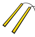 Денні ходові вогні світлодіодні DRL 17см COB Жовті (комплект 2шт)